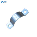 Metal Double Pipe Fitting Saddle Clamp